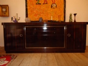 Arte deco Ebenholzanrichte
